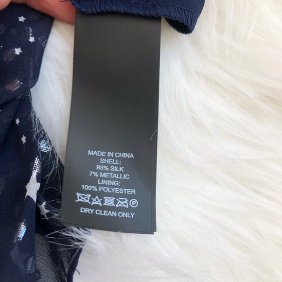 Kate Spade Navy Night Sky Starry Dot Skirt Size 4 - Picture 5 of 5